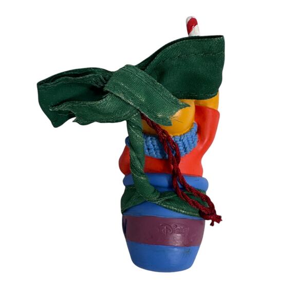 Vintage Disney Winnie The Pooh Hunny Pot Christmas Ornament Holiday Hanging 1996 - Picture 3 of 7